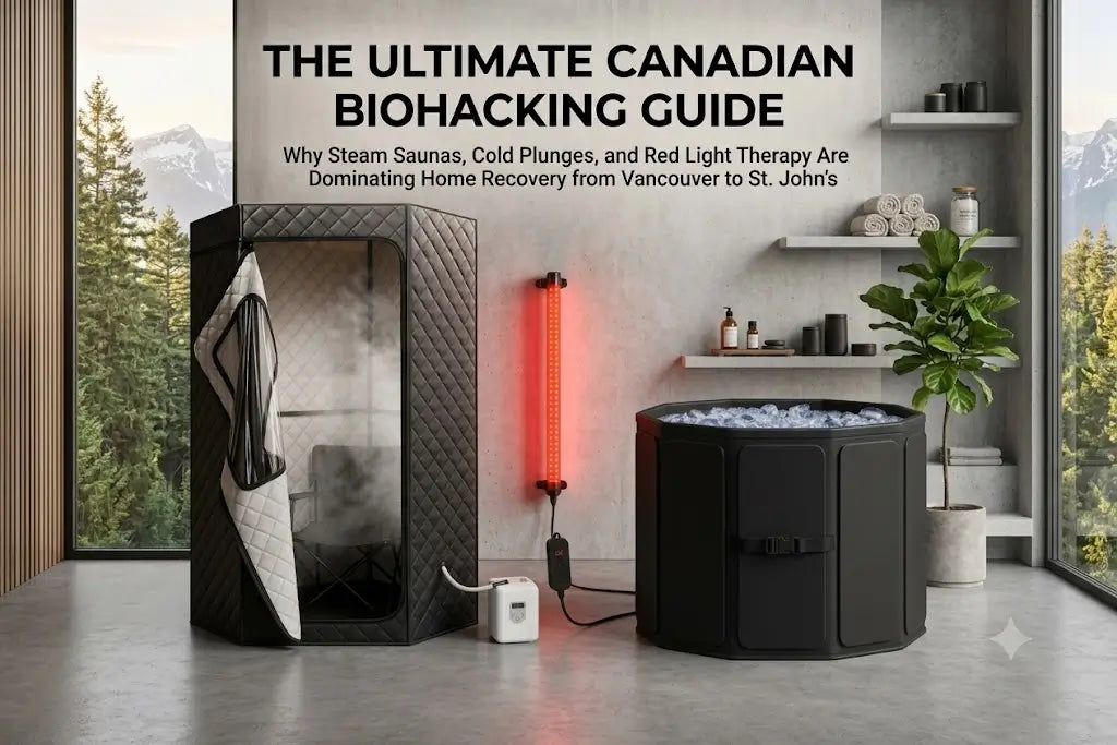 The Ultimate Canadian Biohacking Guide: Why Steam Saunas, Cold Plunges, and Red Light Therapy Are Dominating Home Recovery from Vancouver to St. John’s