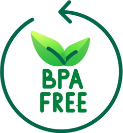 AuraPro BPA-Free logo, guaranteeing that our portable sauna is free from harmful chemicals for a safe wellness experience.