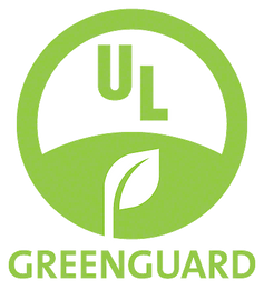 AuraPro GreenGuard Certified logo, indicating that our portable sauna meets rigorous indoor air quality standards for a healthy environment.