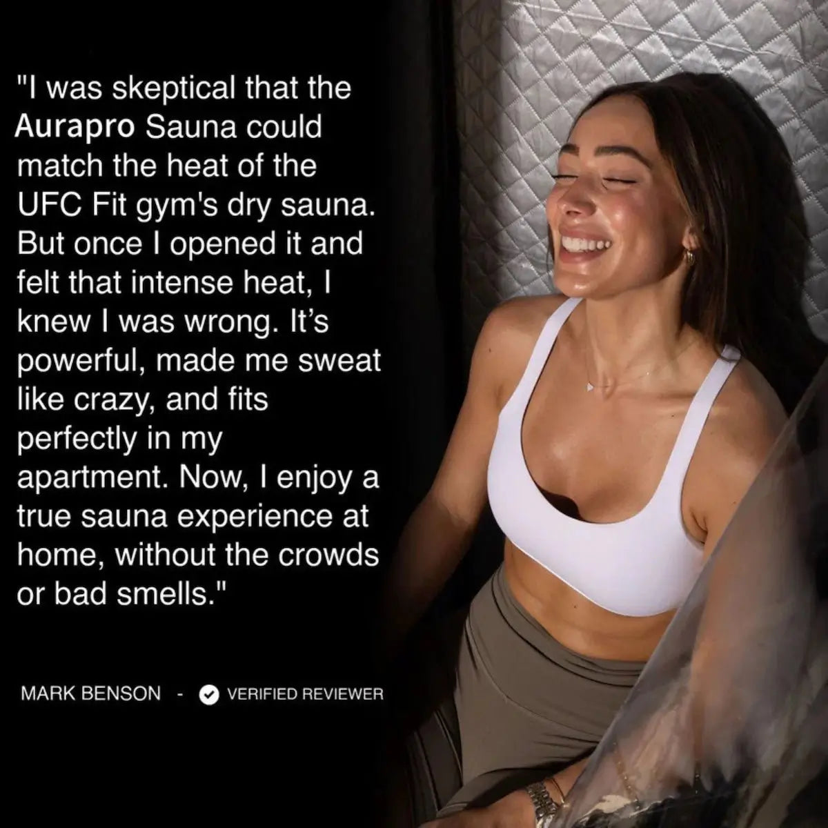 AuraPro™ Portable Steam Sauna with Red Light Therapy