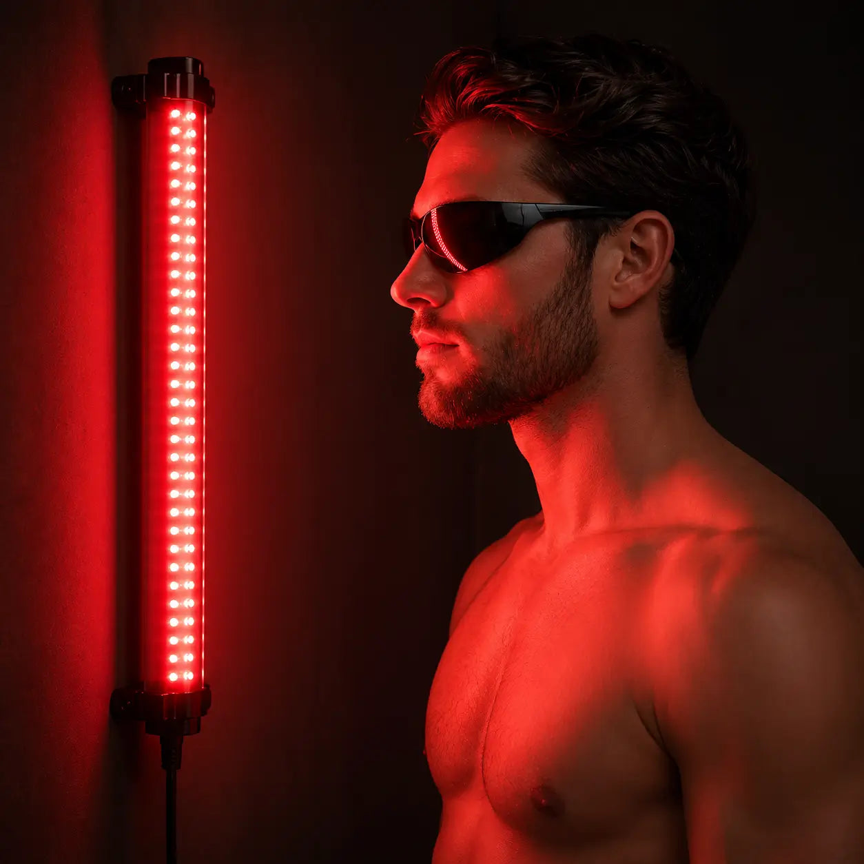 AuraPro Red Light Therapy Protective Goggles